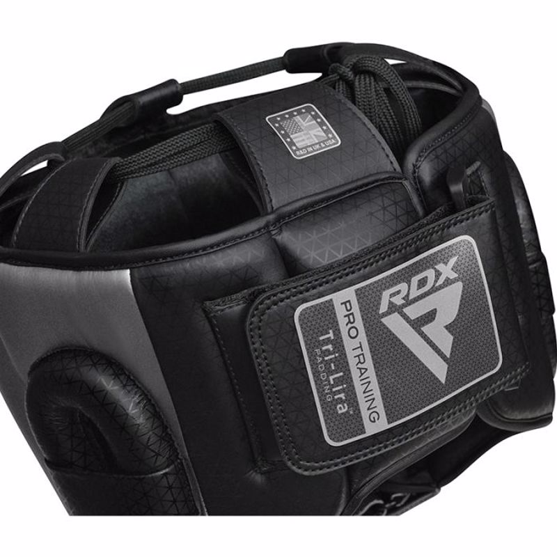  RDX L2 MARK PRO HEAD GUARD WITH NOSE PROTECTION BAR black/silver